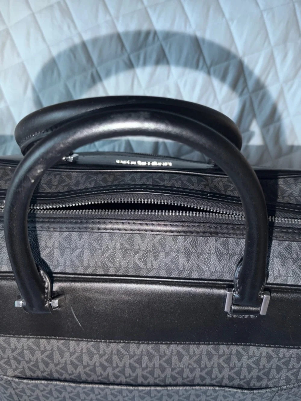 Michael Kors Black Monogram travel bag - Picture 7 of 11